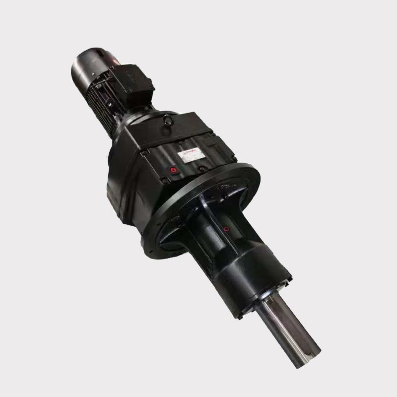 DM Seri Berat Pepejal Aci Helik Standard AC Gear Motor dengan Brek