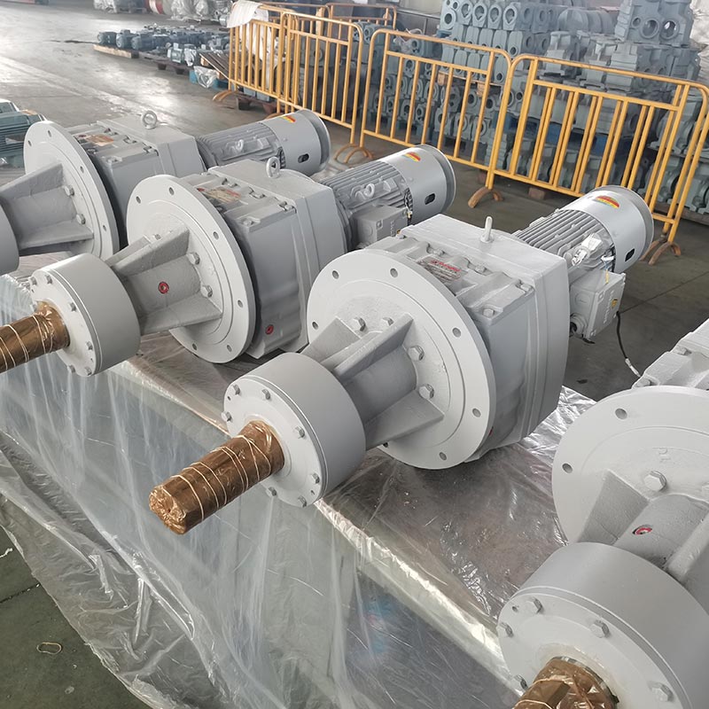 DM Seri Berat Pepejal Aci Aci Helik Standard AC Gear Motor
